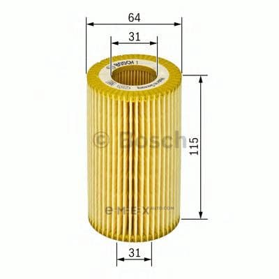 OEM OIL FILTER ELMT-C(W203/204) 1457429263