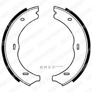 OEM BRAKE SHOE AXLE SET LS1967