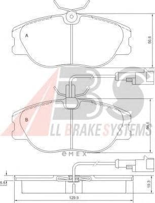 OEM Brake Pads/ABS 36800