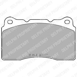 OEM BRAKE PAD AXLE SET LP1944