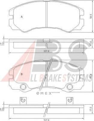 OEM Brake Pads/ABS 37257