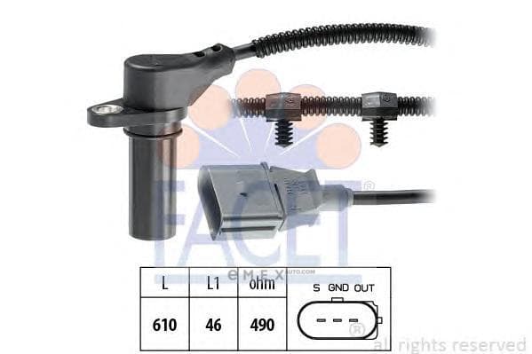 OEM SENSOR ASSY, CRANKSHAFT POSITION 90259