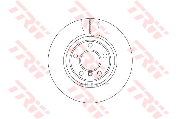 OEM BRAKE ROTOR DF6616S