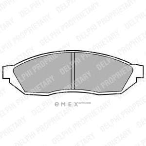 OEM BRAKE PAD AXLE SET LP208