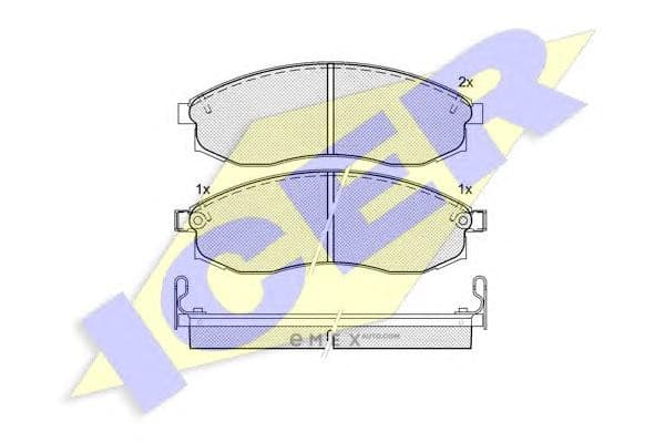 OEM BRAKE PAD NISSAN PICK UP 181179