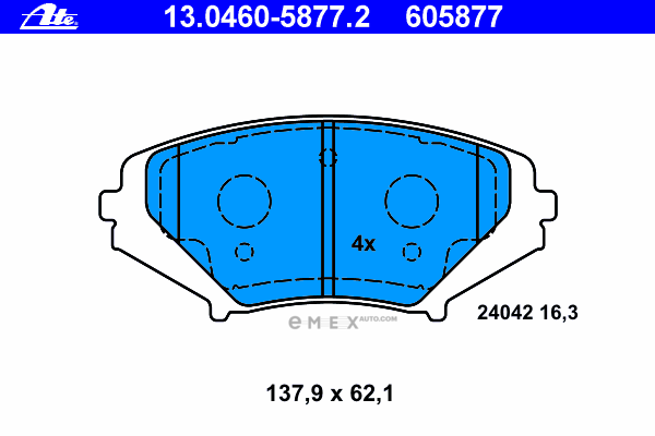 OEM 13046058772