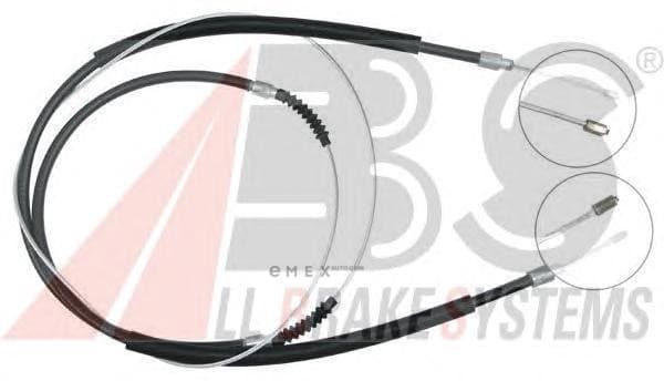 OEM Handbrake Cables/ABS K12116