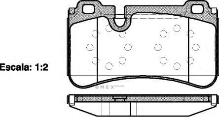 OEM BRAKE PAD 128000