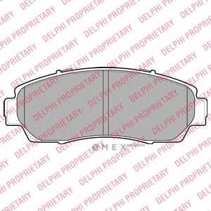 OEM BRAKE PAD AXLE SET LP2046