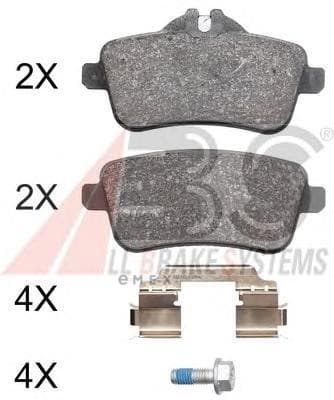 OEM Brake Pads/ABS 37940