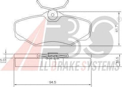 OEM Brake Pads/USA 38610