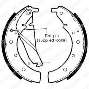 OEM BRAKE SHOE AXLE SET LS1318