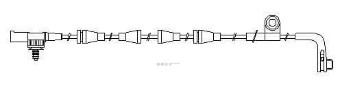 OEM SENSOR ASSY, BRAKE PAD WEAR FWI282