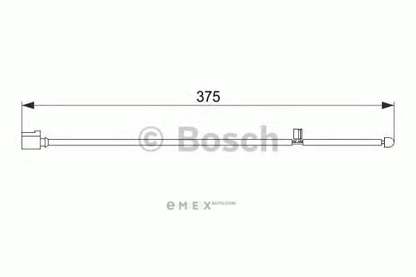 OEM BRAKE WEAR SENSOR FRT-9PA 1987474562