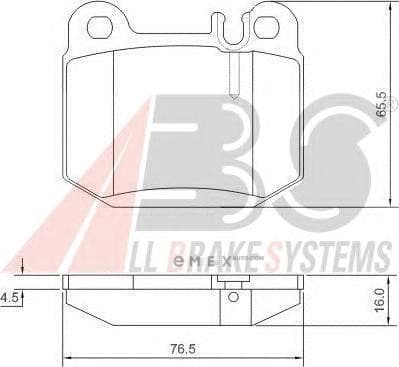 OEM Brake Pads/ABS 37194