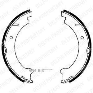 OEM BRAKE SHOE AXLE SET LS1781