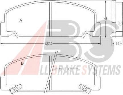 OEM PAD KIT, DISC BRAKE 36669