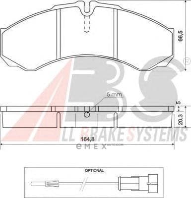 OEM Brake Pads/ABS 37113