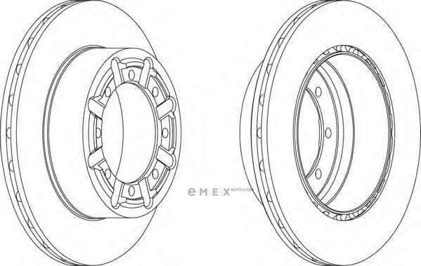 OEM DISC ASSY, CLUTCH FRICTION FCR340A