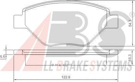 OEM Brake Pads/ABS 37398