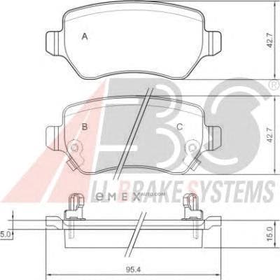 OEM Brake Pads/ABS 37296