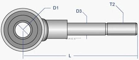 OEM STABILIZER SHAFT ASSY BMLS3743