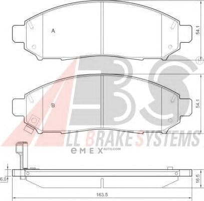 OEM Brake Pads/ABS 37518