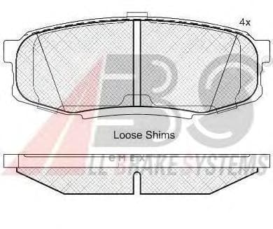 OEM Brake Pads/ABS 37702