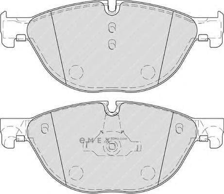 OEM BRAKE PAD SET FR/F01/02/ 7 SRS FDB4285