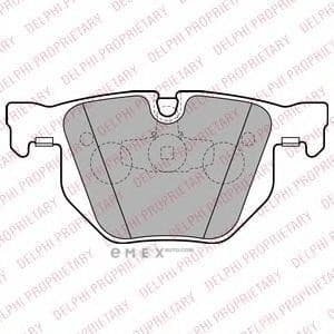 OEM BRAKE PAD AXLE SET LP2256