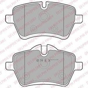 OEM BRAKE PAD AXLE SET LP1985