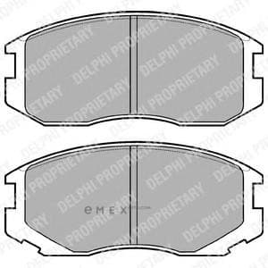 OEM BRAKE PAD AXLE SET LP1594