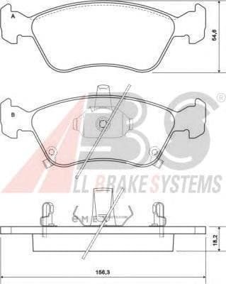 OEM PAD KIT, DISC BRAKE 37029