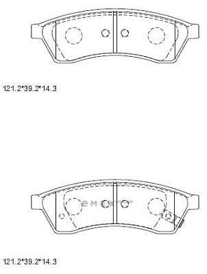 OEM BRAKE PAD KD6794