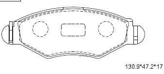 OEM BRAKE PAD KD7751