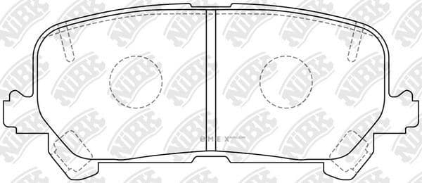 OEM PAD KIT, DISC BRAKE PN0646