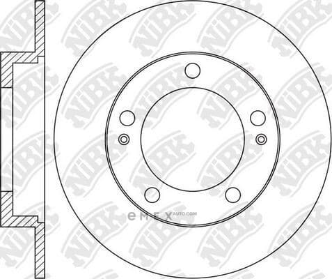 OEM BRAKE ROTOR RN1658