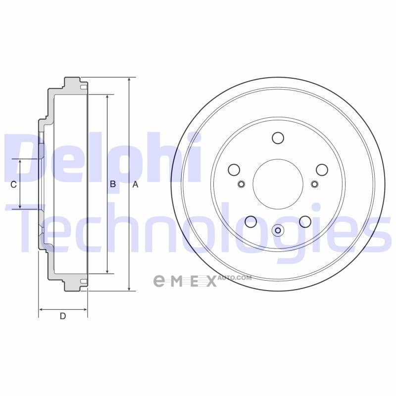 OEM BRAKE ROTOR BF572