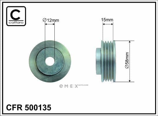 OEM PULLEY ROLLER ASSY 500135