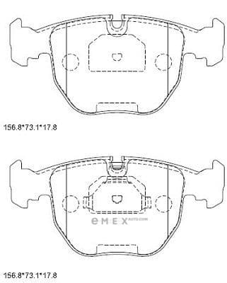 OEM BRAKE PAD KD7761