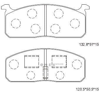 OEM BRAKE PAD KD2635