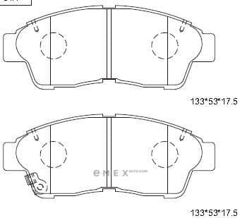 OEM Advance Technology Brake Pad Kit KD2718