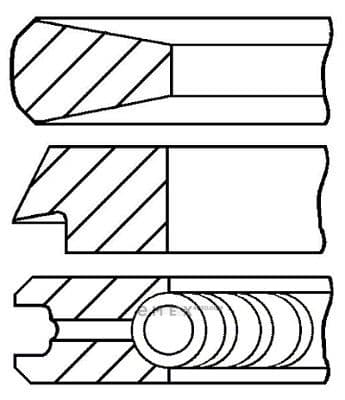 OEM RING BMW M57/84.25MM/3X2X3/320D,520D 0811440500