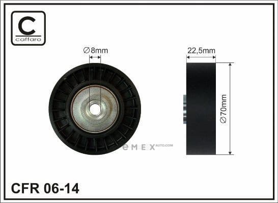 OEM PULLEY ROLLER ASSY 0614