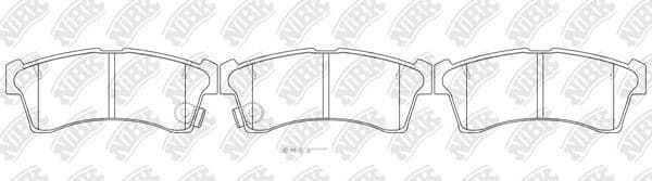 OEM PAD KIT, DISC BRAKE PN8815