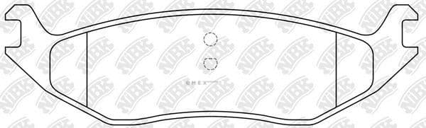 OEM PAD KIT, DISC BRAKE PN0705