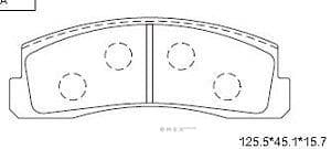 OEM BRAKE PAD KD8703