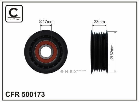 OEM PULLEY ROLLER ASSY 500173