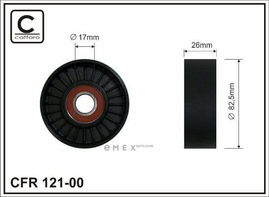 OEM PULLEY ROLLER ASSY 12100