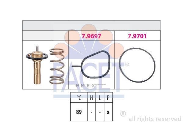 OEM THERMOSTAT ASSY 78826